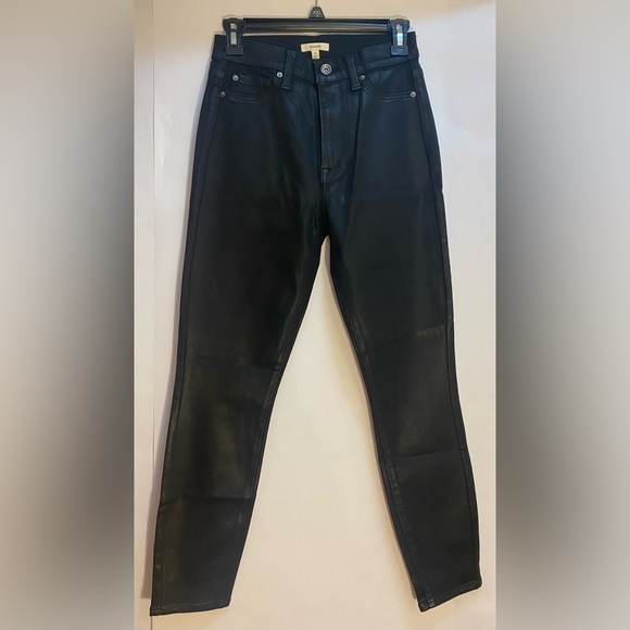SPLENDID HIGH WAIST COATED SKINNY ANKLE JEAN NWT SIZE 23,26 - Picture 3 of 8